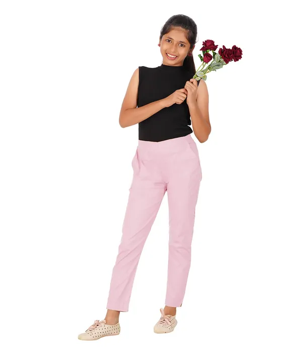 Peach_Pink_Cigarette_Pant_For_Girls