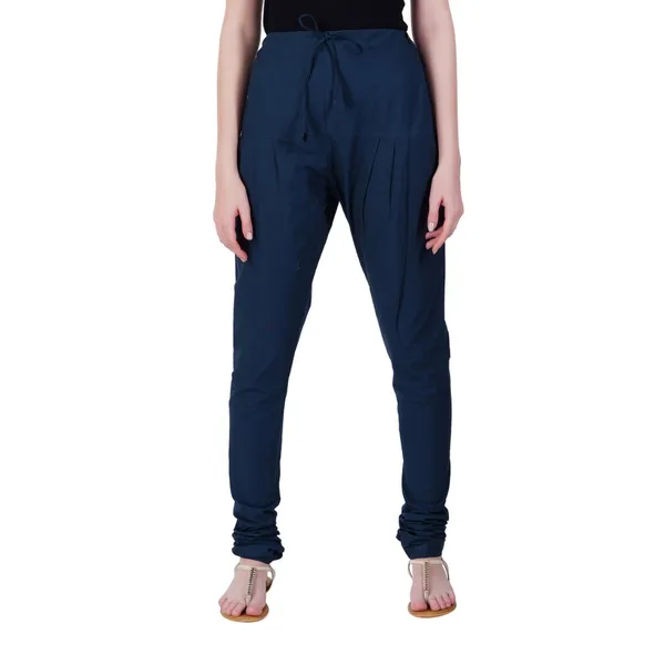 Cotton_Gathering_Pant-Bottle_Green