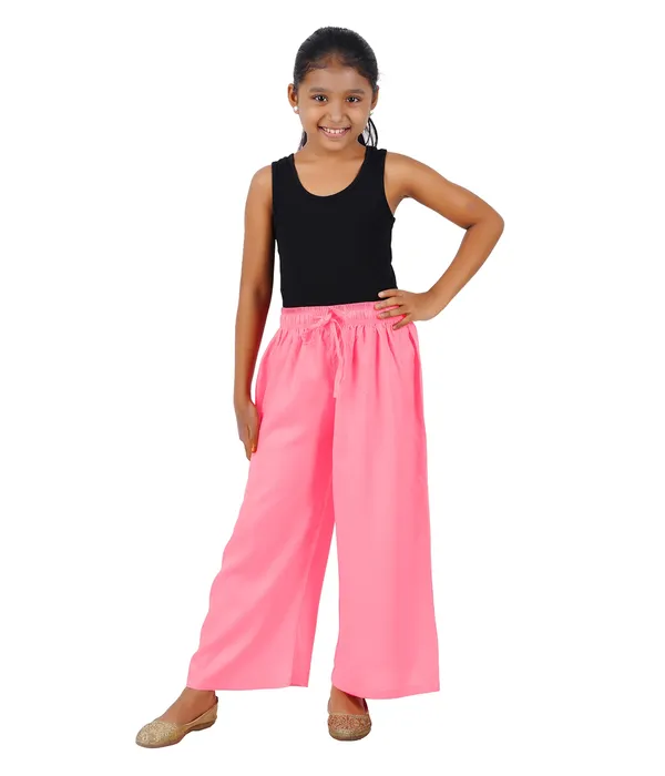 Shell_Pink_Palazzo_Pant_For_Girls