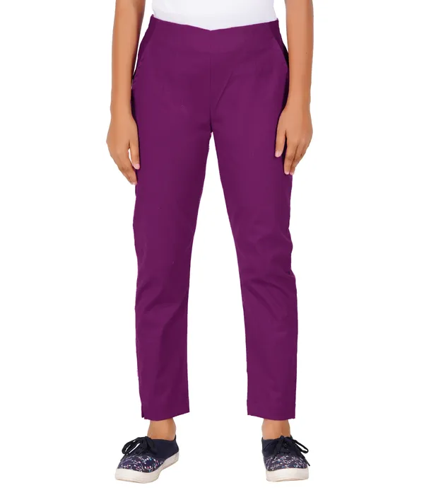 Beetroot_Cigarette_Pant_For_Girls