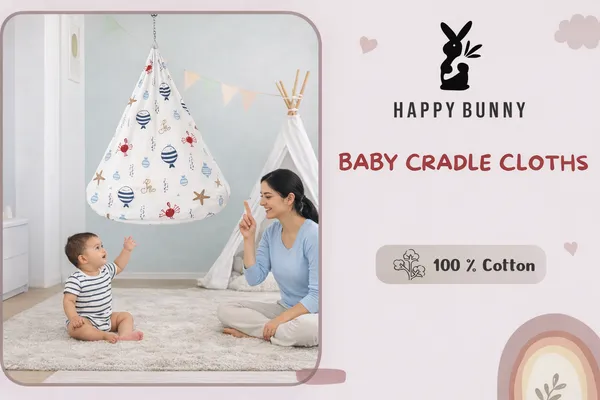Multicolor_100%_Soft_&_Strong_Cotton_Baby_Cradle_Cloth_Only_(Thottil_Hanging_Swing_Jhula_Uyyala)_-_New_Born_|_0-3_Years|_Large_Width_For_Heavy_And_Tall_Babies
