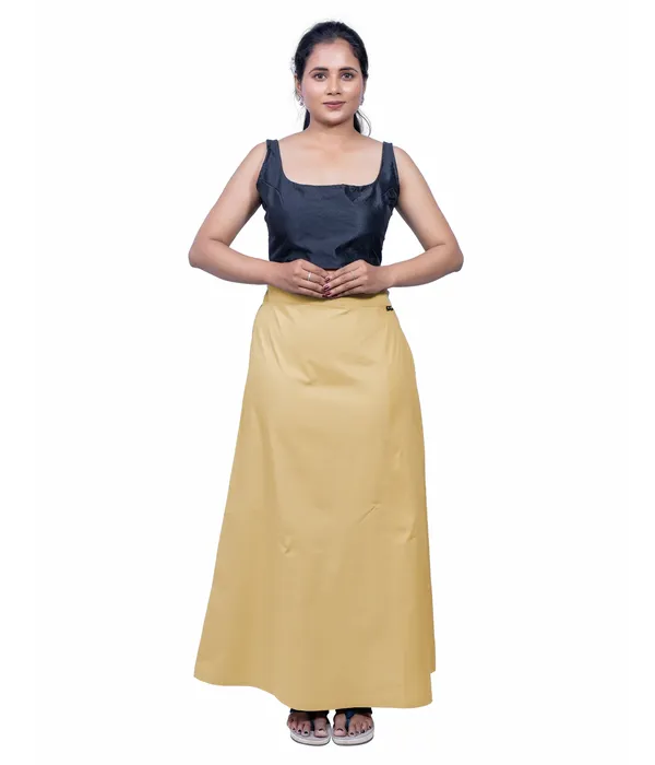 Beige_Cotton_Inskirt_/_Petticoat_For_Women