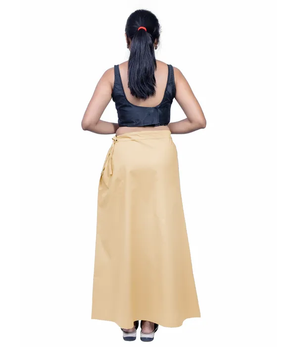 Beige_Cotton_Inskirt_/_Petticoat_For_Women