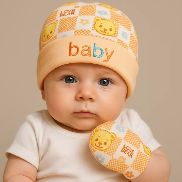 Multicolor_100%_Cotton_Caps_For_Baby_Pack_Of_4