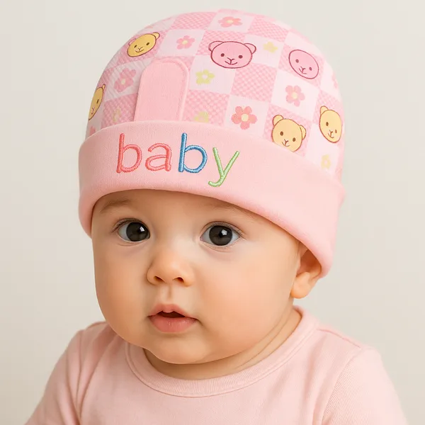 Multicolor_100%_Cotton_Caps_For_Baby_Pack_Of_4