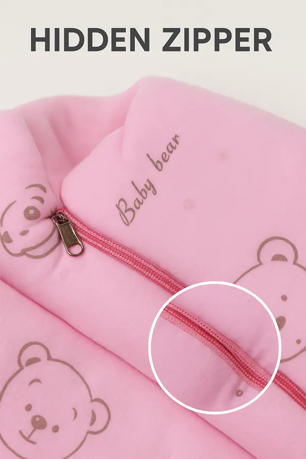 Pink_Printed_Sleeveless_Carry_Nest_Cum_Bed_For_Baby