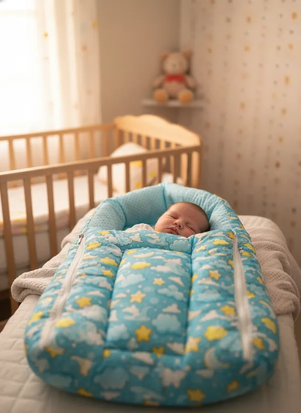 Blue_3_In_1_Baby_Carry_Nest_Cum_Sleeping_Bag_Sky_Print