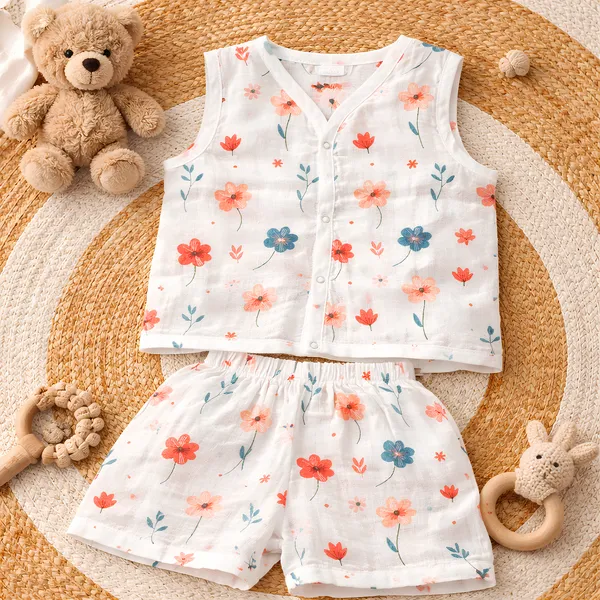 Premium_Muslin_Cotton_Baby_Jabla_&_Shorts_Set_???_Ultra_Soft_Breathable_Sleeveless_Front_Button_Co-ord_Summer_Outfit_???_Lightweight_Skin_Friendly_Newborn_&_Infant_Wear_(0-12_Months)