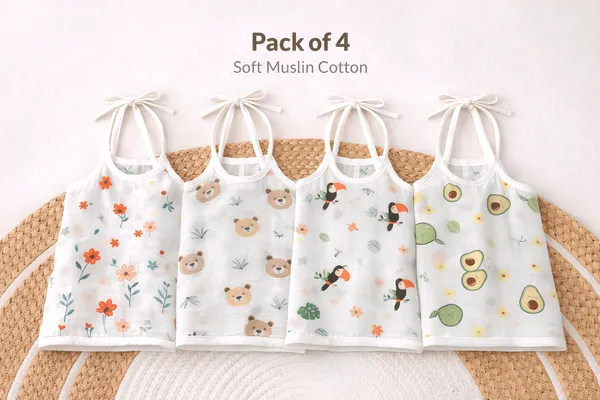 Premium_Muslin_Cotton_Tie-Up_Baby_Jabla_Tops_Pack_of_4_???_Ultra_Soft_Breathable_Newborn_&_Infant_Summer_Wear_???_Lightweight_Skin_Friendly_Daily_Wear_(0-12_Months)
