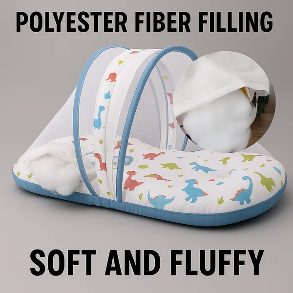 Floral_Pure_Cotton_&_Gentle_Comfort_Nest_Bed_With_Mosquito_Net_For_Baby_Pack_Of_2