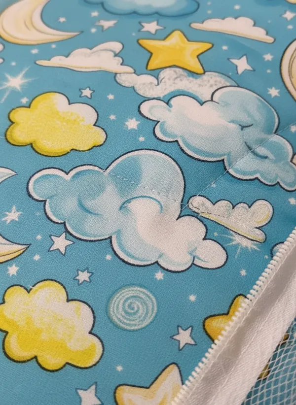 Blue_Mosquito_Net_Tent_Mattress_Set_With_Neck_Pillow_Sky_Print