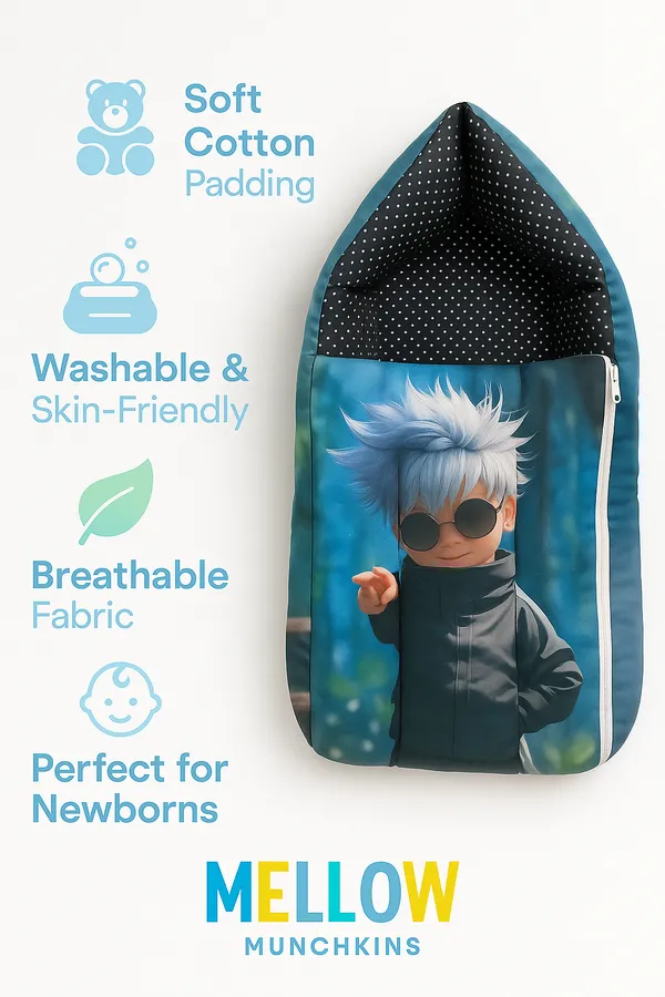Multicolor_3_In_1_Baby_Carry_Nest_Cum_Sleeping_Bag_Boy_Print