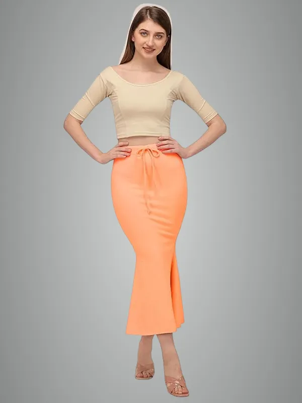 Apricot_Lycra_Everyday_Comfort_Saree_Shapewear_For_Women