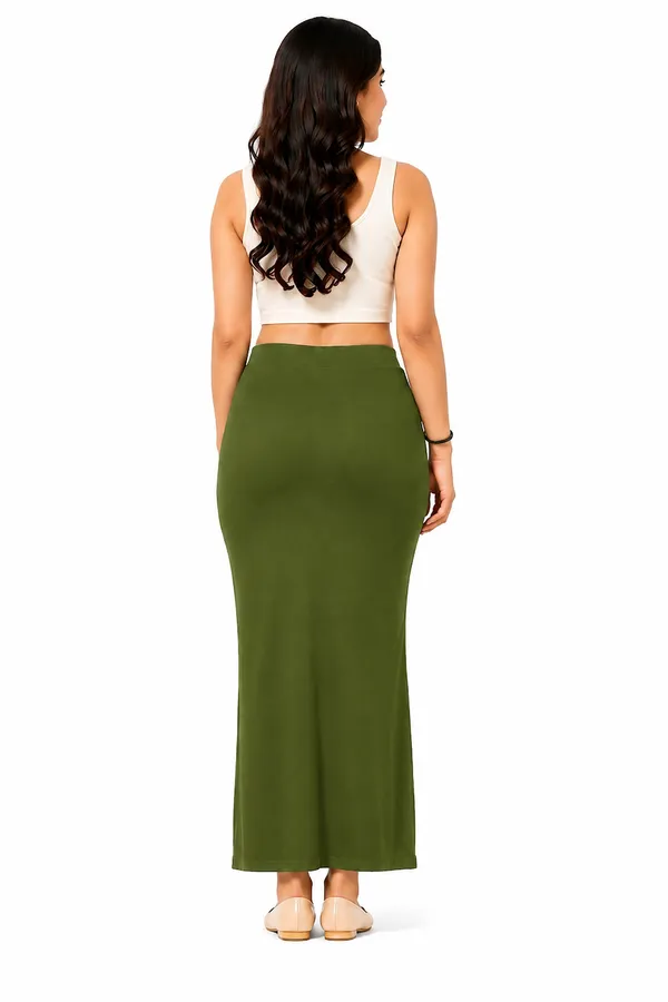Premium_Saree_Shapewear_-_ArmyGreen