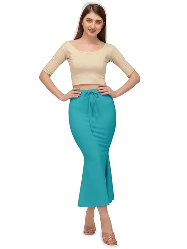 Ice_Blue_Lycra_Everyday_Comfort_Saree_Shapewear_For_Women
