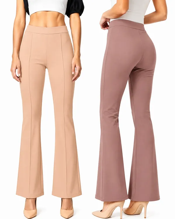 Flared_Pants_-_Cream_&_Moove_-_Pack_of_2