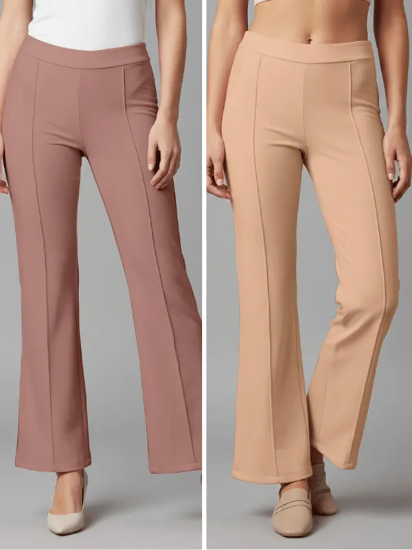 Flared_Pants_-_Moove_&_Cream_-_Pack_of_2