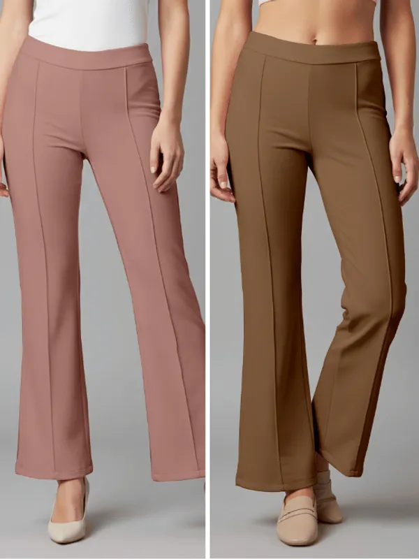 Flared_Pants_-_Moove_&_Khakhi_-_Pack_of_2