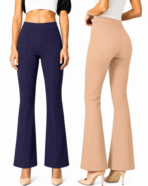 Flared_Pants_-_Navy_&_Cream_-_Pack_of_2