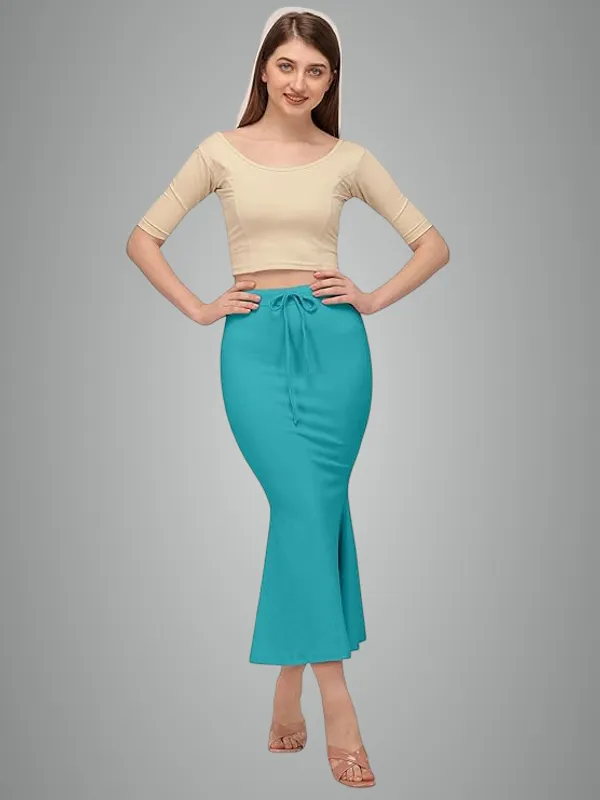Ice_Blue_Lycra_Everyday_Comfort_Saree_Shapewear_For_Women