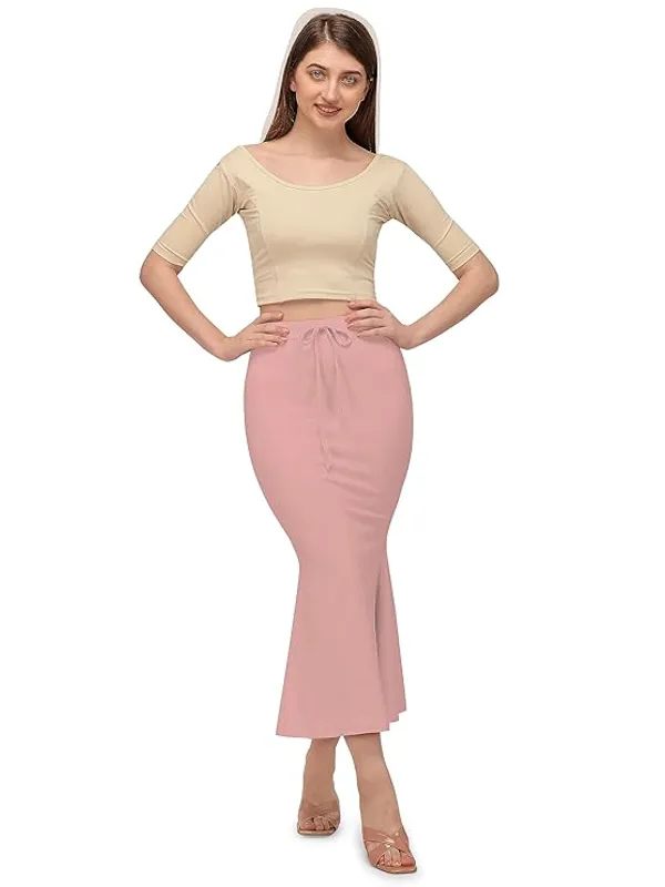 Peach_Lycra_Everyday_Comfort_Saree_Shapewear_For_Women