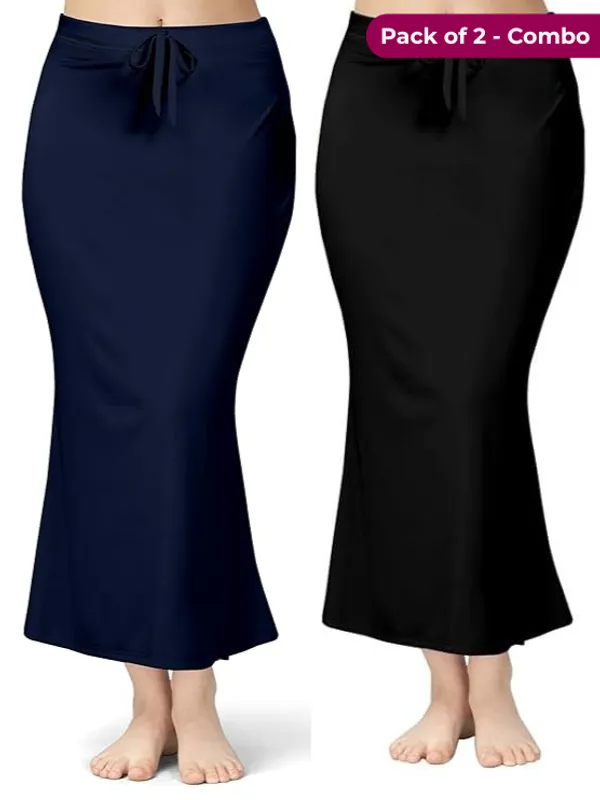 Pack_of_2-Navy_Blue-Black-Comfort_Lycra_4_Way_Fabric_Saree_Shapewear_For_Women