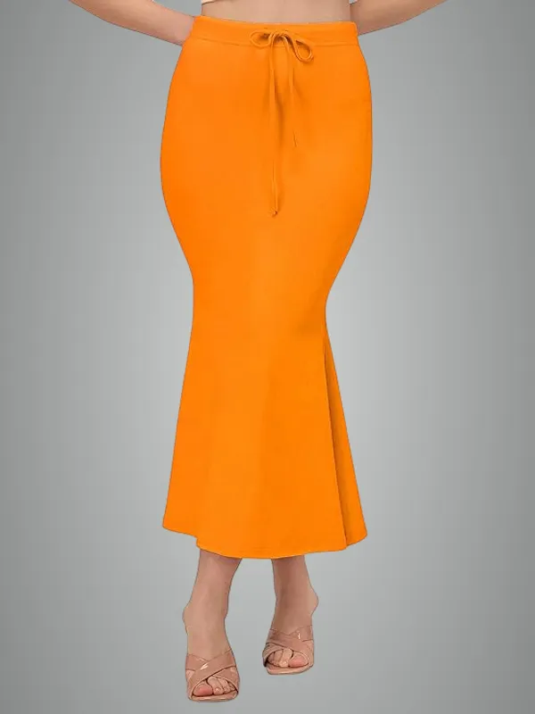 Orange_Lycra_Everyday_Comfort_Saree_Shapewear_For_Women