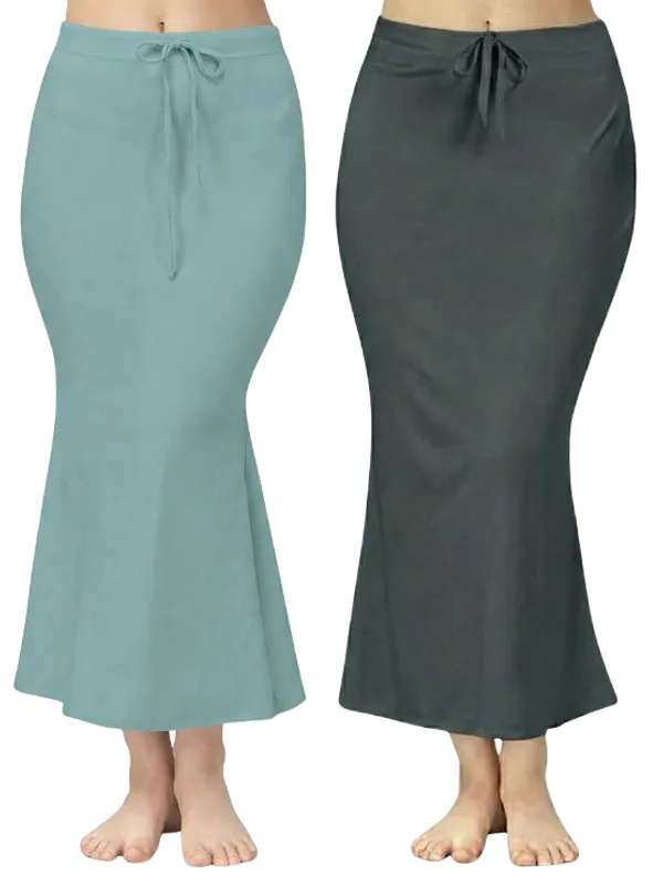 Pack_of_2__Cloud_&_Dark_Grey_Comfort_Lycra_4_Way_Fabric_Saree_Shapewear_For_Women