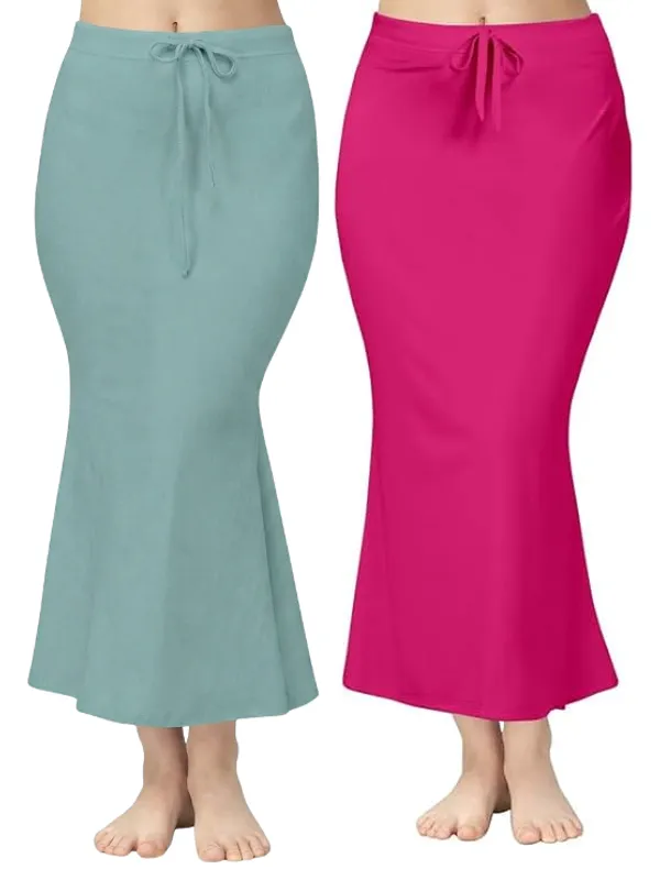Pack_of_2__Cloud_&_Pink_Comfort_Lycra_4_Way_Fabric_Saree_Shapewear_For_Women