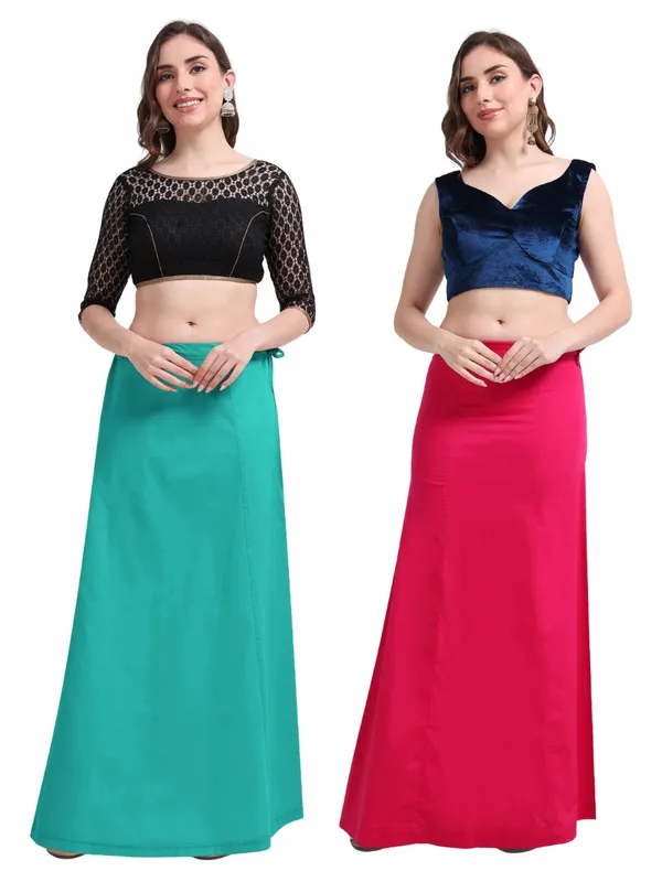 Premium_Cotton_Petticoat_-Pack_of_2_-Peacock_&_Pink