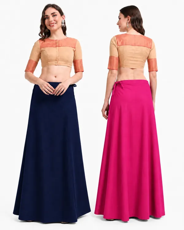 Premium_Cotton_Petticoat_-_Pack_of_2_-_Navy_&_Pink