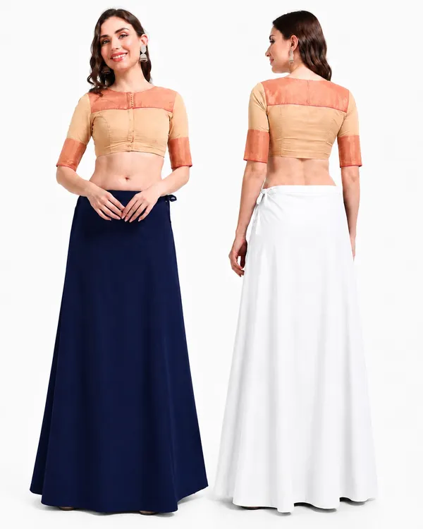 Premium_Cotton_Petticoat_-_Pack_of_2_-_Navy_&_White
