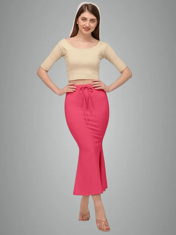 Raspberry_Lycra_Everyday_Comfort_Saree_Shapewear_For_Women