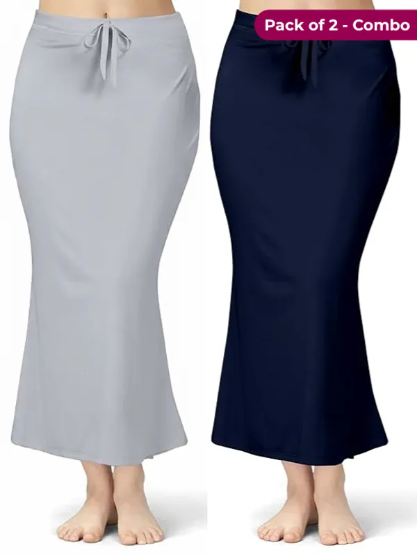 Pack_of_2_Grey_&_Navy_Blue_Comfort_Lycra_4_Way_Fabric_Saree_Shapewear_For_Women