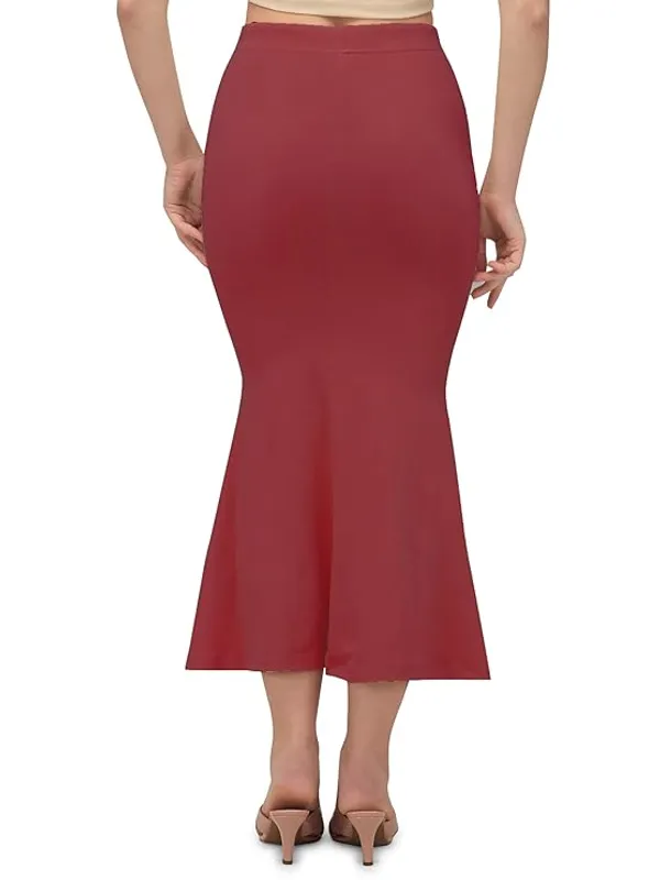 Maroon_Lycra_Everyday_Comfort_Saree_Shapewear_For_Women