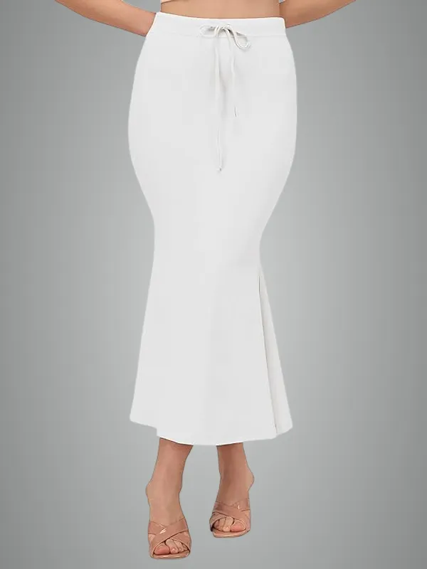 White_Lycra_Everyday_Comfort_Saree_Shapewear_For_Women