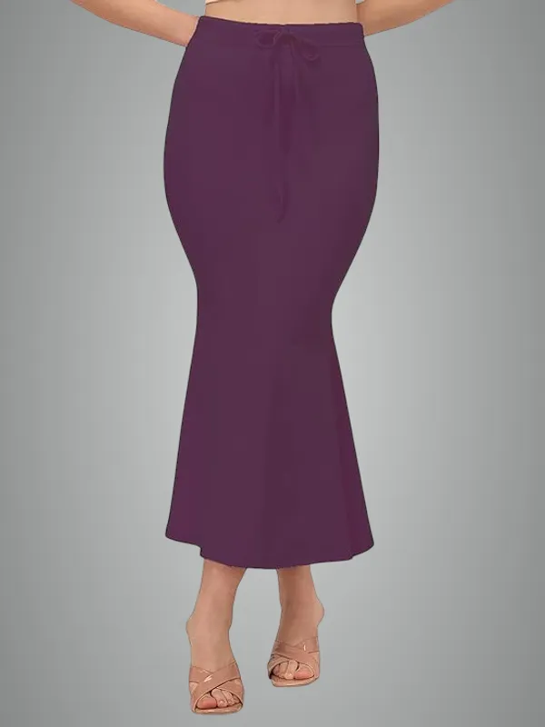 Wine_Lycra_Everyday_Comfort_Saree_Shapewear_For_Women