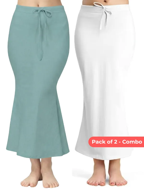 Pack_of_2__Cloud_&_White_Comfort_Lycra_4_Way_Fabric_Saree_Shapewear_For_Women
