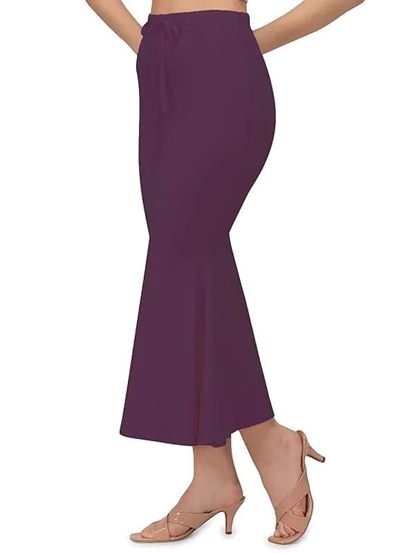 Wine_Lycra_Everyday_Comfort_Saree_Shapewear_For_Women