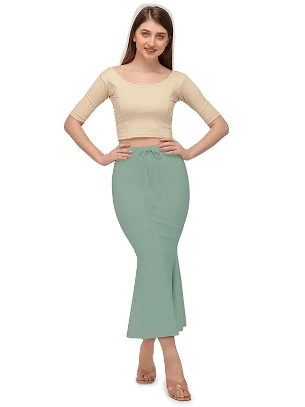 Teal_Lycra_Everyday_Comfort_Saree_Shapewear_For_Women