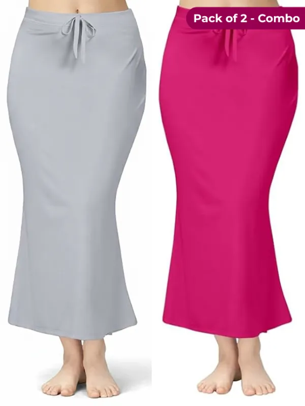 Pack_of_2_Grey_&_Pink_Comfort_Lycra_4_Way_Fabric_Saree_Shapewear_For_Women