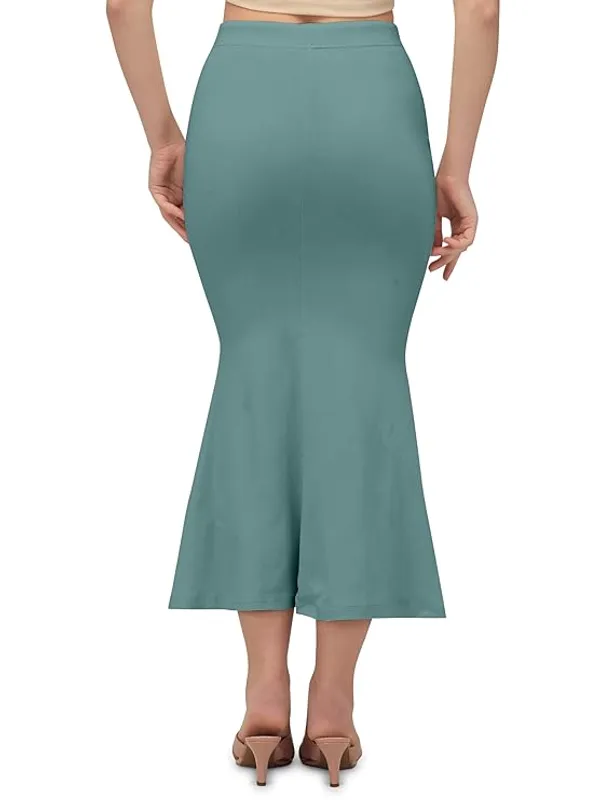 Sage_Green_Lycra_Everyday_Comfort_Saree_Shapewear_For_Women
