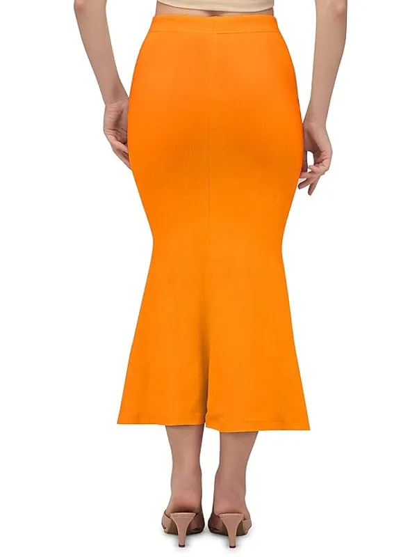 Orange_Lycra_Everyday_Comfort_Saree_Shapewear_For_Women