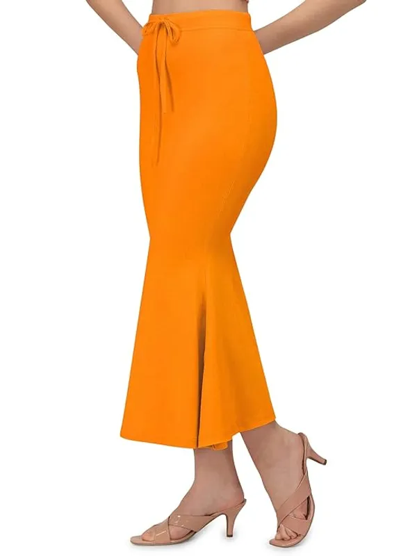 Orange_Lycra_Everyday_Comfort_Saree_Shapewear_For_Women