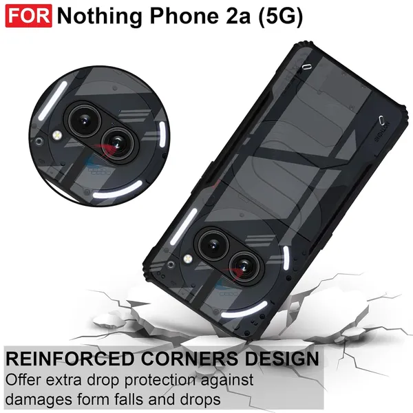 Bumper_Black_Shockproof_Bumper_Crystal__Back_Case_Cover_Compatible_With_Nothing_Phone_2A_/_Nothing_Phone_2A_Plus_5G__Minimalist_Pc+Tpu_360_Protection_Tough_Rugged_Design