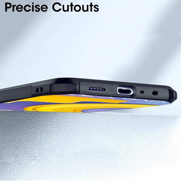 Bumper_Black_Shockproof_Bumper_Crystal__Back_Case_Cover_Compatible_With_Vivo_Y51_2020_/_Y31_2021_/_Y51A_/_Y53S_4G_/_Y51S__Minimalist_Pc+Tpu_360_Protection_Tough_Rugged_Design
