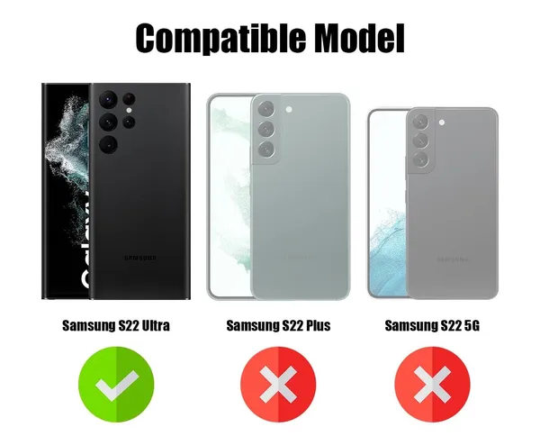 Black_Shockproof_Bumper_Crystal__Back_Case_Cover_Compatible_With_Samsung_Galaxy_S22_Ultra__Minimalist_Pc+Tpu_360_Protection_Tough_Rugged_Design