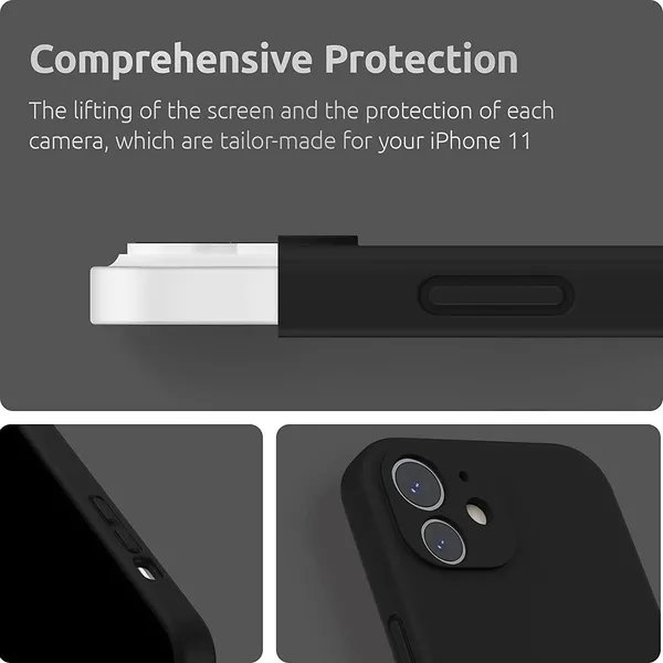 Silicone_Black_Velvet_Silicone_Back_Case_Cover_For_Iphone_11__Soft_Like_Silk_Liquid_Touch_In_Slim_Flexible_Matte_Finish__Inner_Microfiber_&_Raised_Rubberised_Camera_Protection