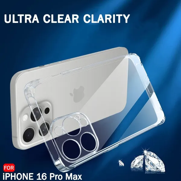 Clear_Dust_Plug_2Mm_Antiskid_Dust_Plug_Crystal__Back_Case_Cover_Compatible_With_Iphone_16_Pro_Max__Best_Camera_Protection__Inbuilt_Slim_Antislip_Grip__Ultra_Slim