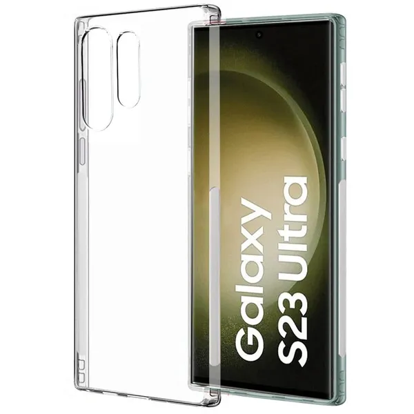Clear_Dust_Plug_2Mm_Antiskid_Dust_Plug_Crystal__Back_Case_Cover_Compatible_With_Samsung_Galaxy_S23_Ultra__Best_Camera_Protection__Inbuilt_Slim_Antislip_Grip__Ultra_Slim